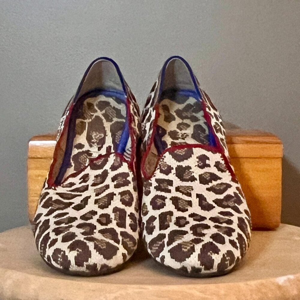 Rothy's Leopard Print Loafers